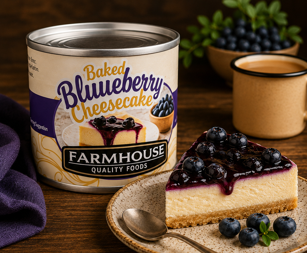 Baked Blueberry Cheesecake TinCake 220 g